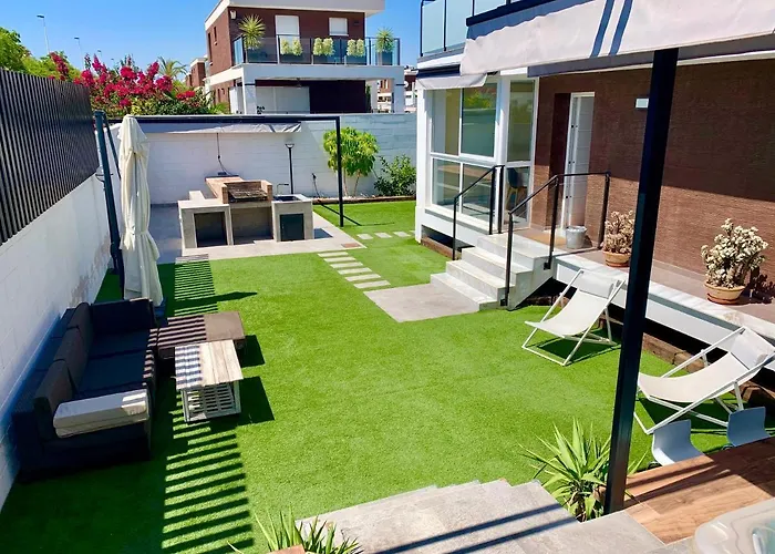 9 Moderna Villa Independiente -Jacuzzi- Gran Alacant